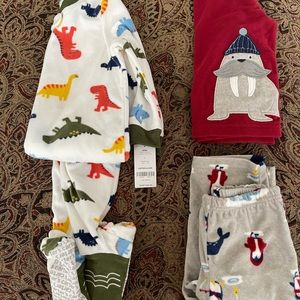 Carter’s Infant warm winter PJ’s pajamas
